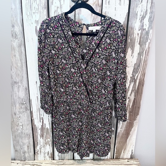 LOFT Pants - Ann Taylor Loft petite large jumper floral